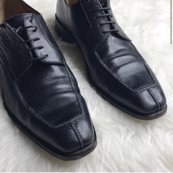 STEMAR Twin Derby Black Dress Shoes 9 main image 7